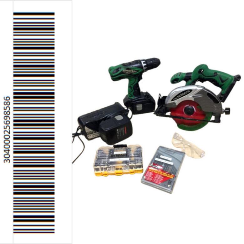 Cordless Power Tool Kit (Hitachi) Cupboard 4